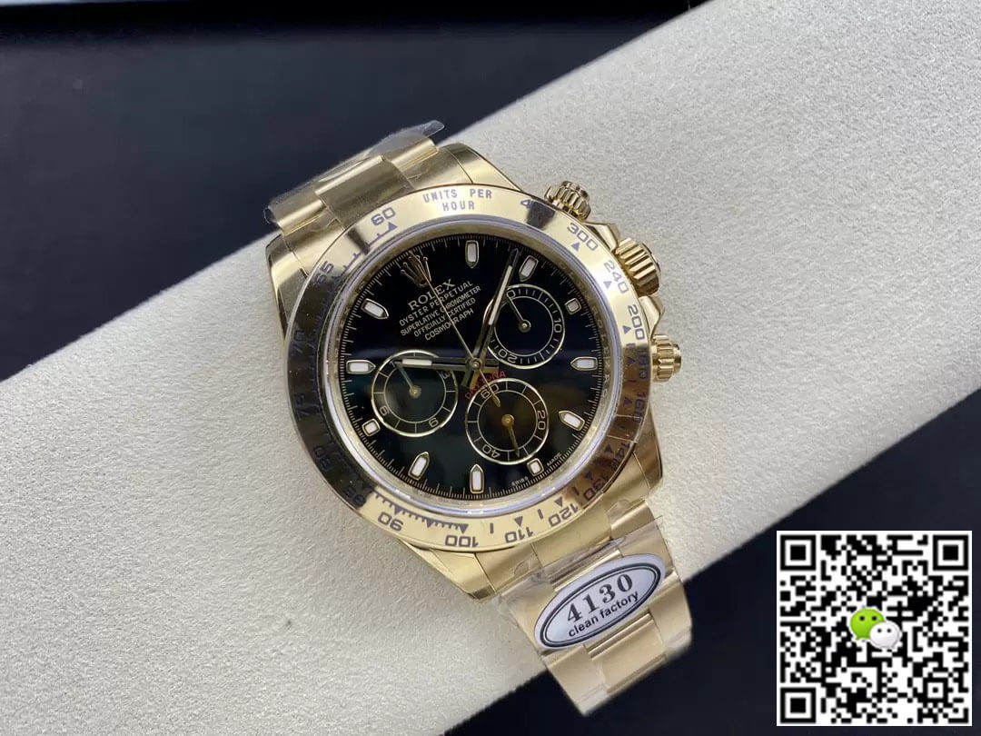 Replica R01ex Cosmograph Daytona M116508-0004 1:1 Best Edition Clean Factory Black Dial