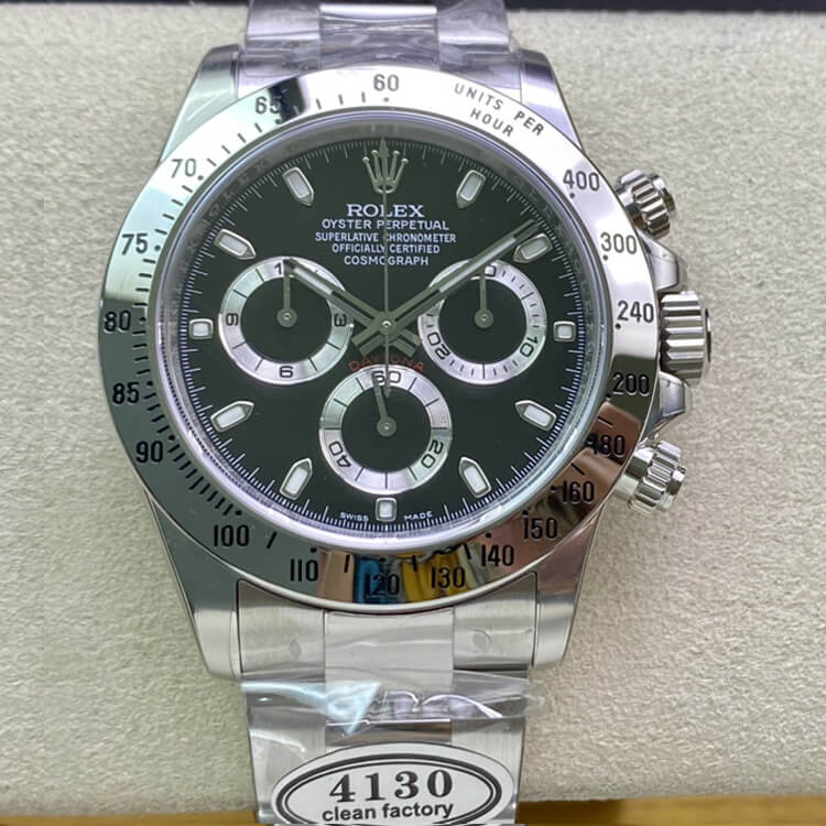 Replica R01ex Cosmograph Daytona 116520 1:1 Best Edition Clean Factory Stainless Steel