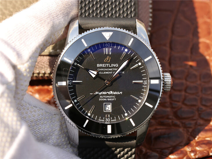 Breitling Replica S*perocean Heritage II AB2010121B1S1 1:1 Best Edition GF Factory Black Dial