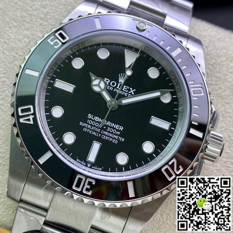 R01ex Submariner Replica M124060-0001 41MM 1:1 Best Edition Clean Factory Black Dial