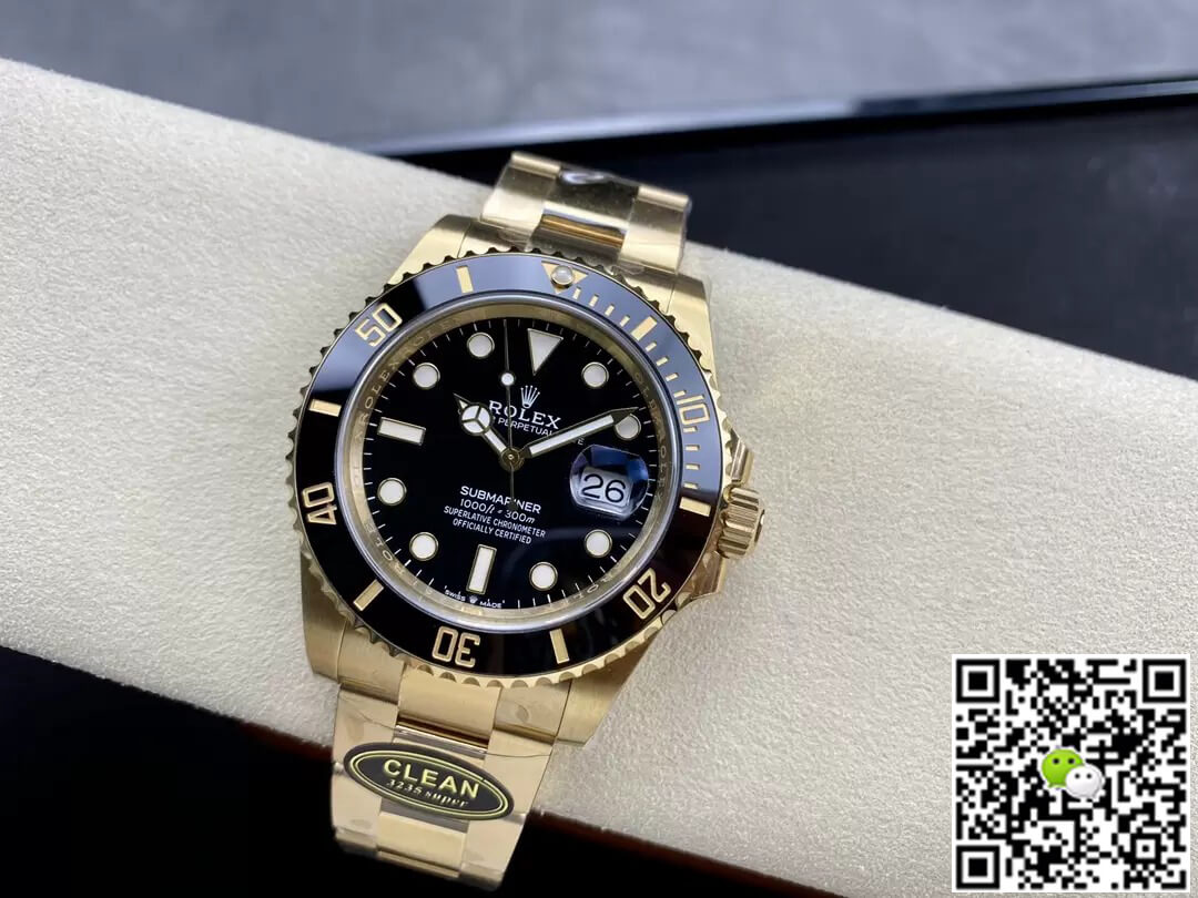 Replica R01ex Submariner M126618ln-0002 41MM 1:1 Best Edition Clean Factory Black Dial