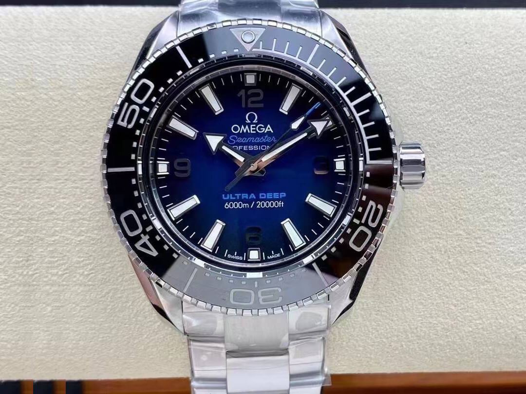 Replica 0me*ga Seamaster 215.30.46.21.03.001 1:1 Best Edition VS Factory Blue Dial