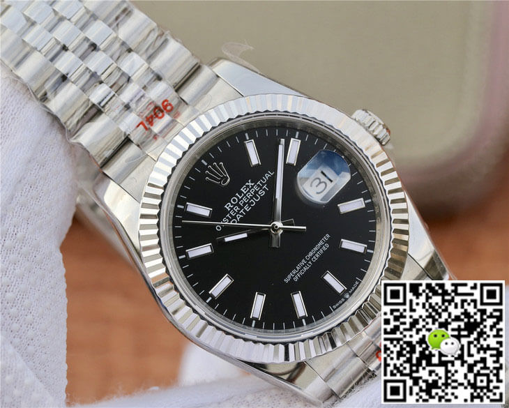 Replica R01ex Datejust M126234-0015 1:1 Best Edition GM Factory Black Dial