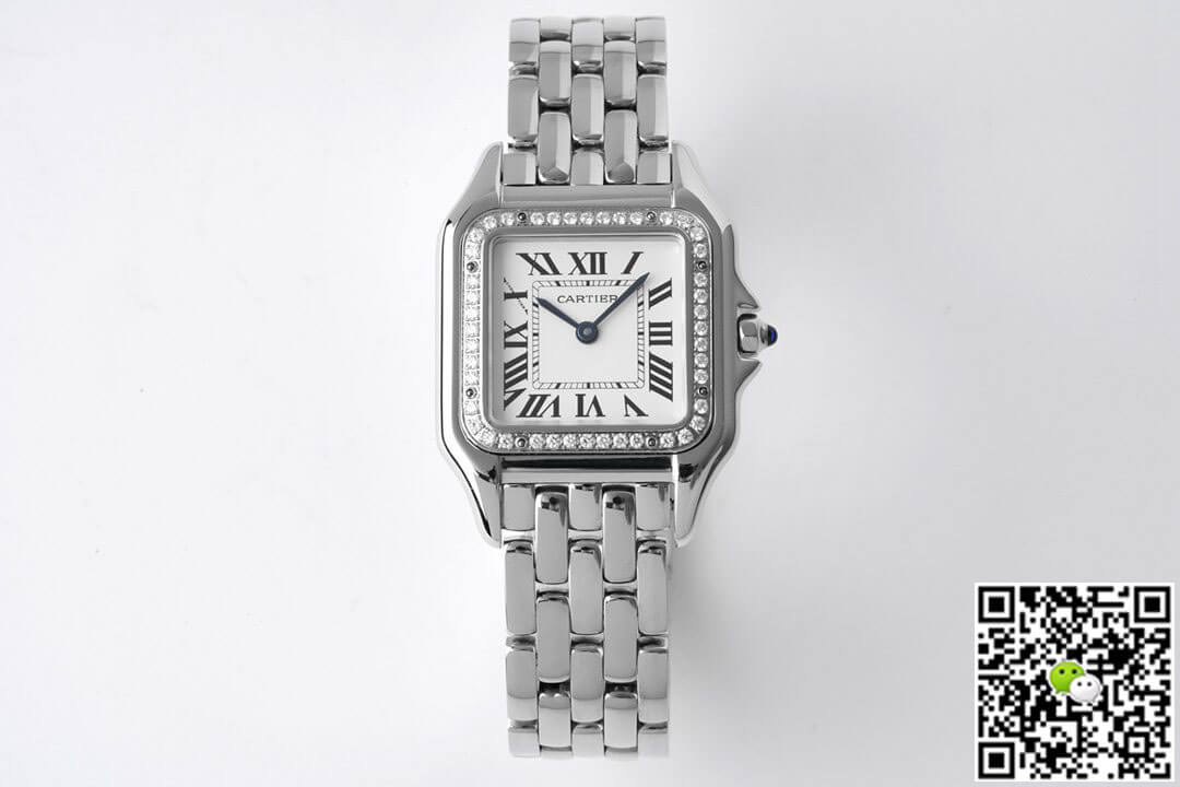 Replica Panthere De Ca*t1er W4PN0008 27MM 1:1 Best Edition BV Factory White Dial