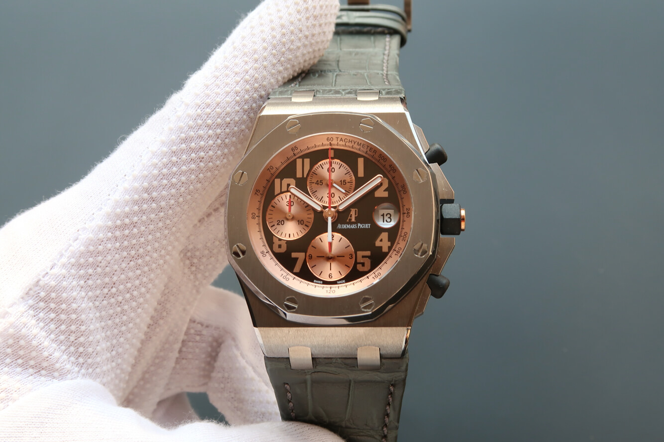 Replica Audemars P1g*et Royal Oak Offshore 26179IR.OO.A005CR.01 1:1 Best Edition JF Factory V2 Titanium