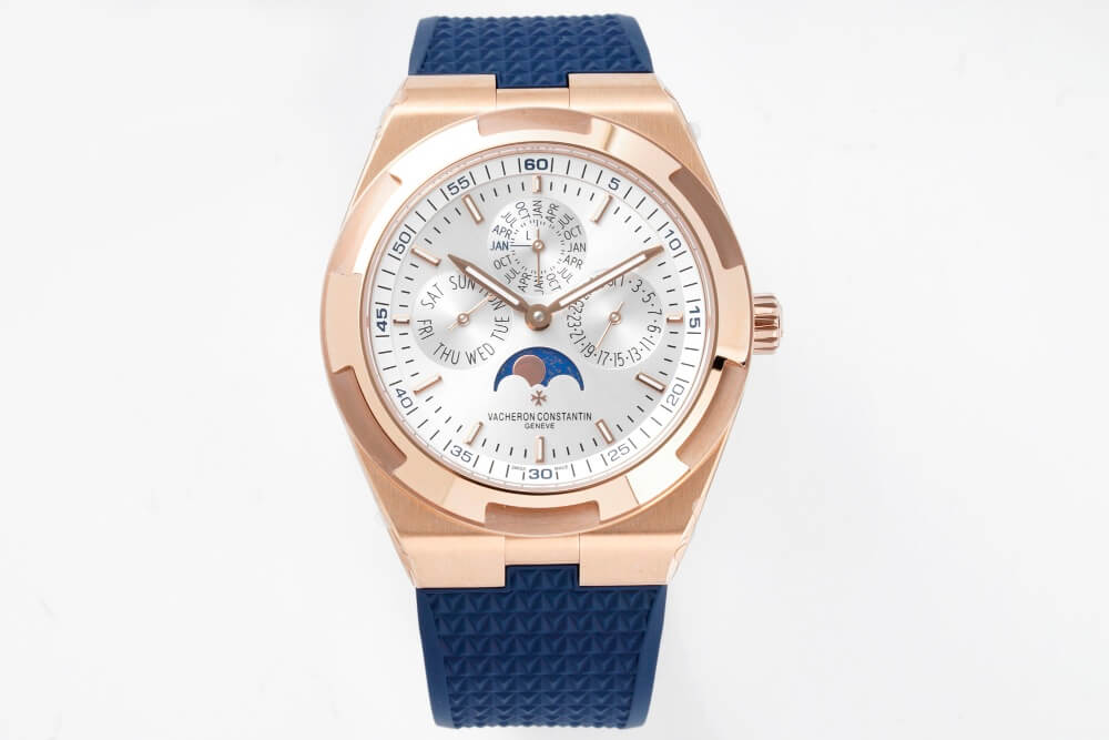 Replica Vacheron C0nstan1n Overseas 4300V/120R-B064 1:1 Best Edition 8F Factory V2 Rubber Strap