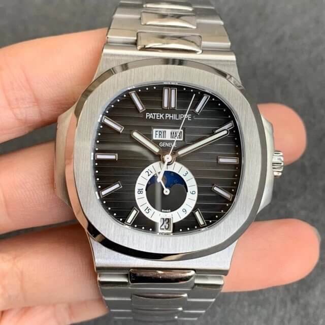 Replica Pat*k Phi1i*pe Nautilus 5726/1A-001 1:1 Best Edition GR Factory Dark Grey Dial