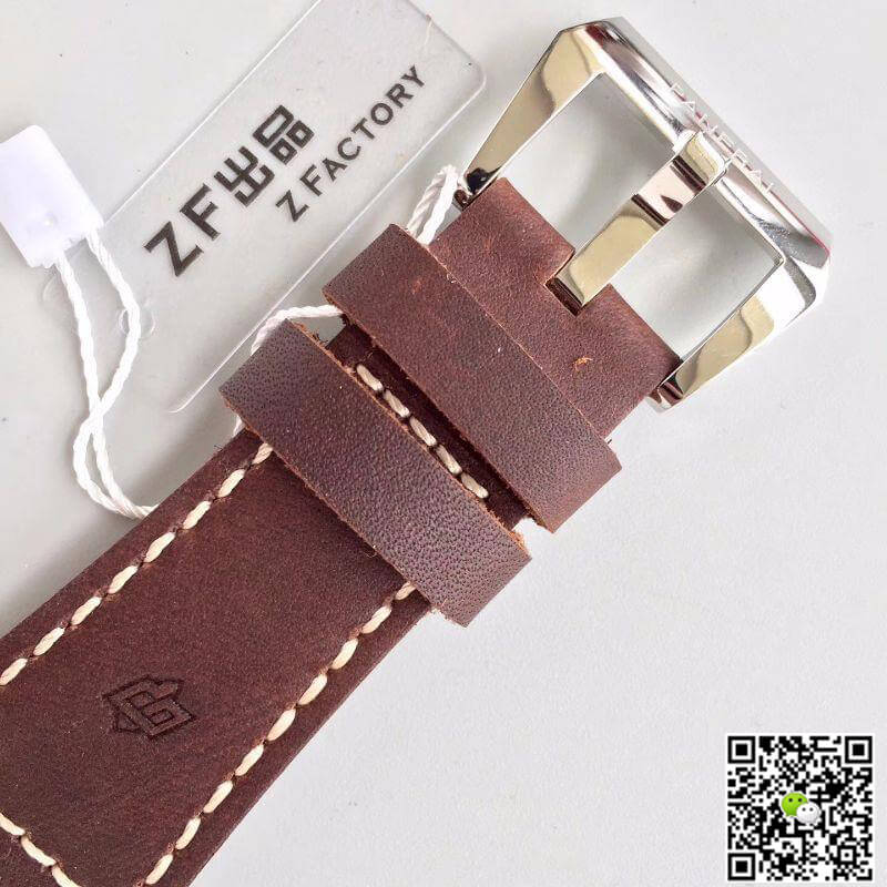 Pa*e*a1 Replica Radiomir PAM687 ZF Factory 1:1 Best Edition Swiss ETA P3000 S*perlumed Shaded Brown Dial