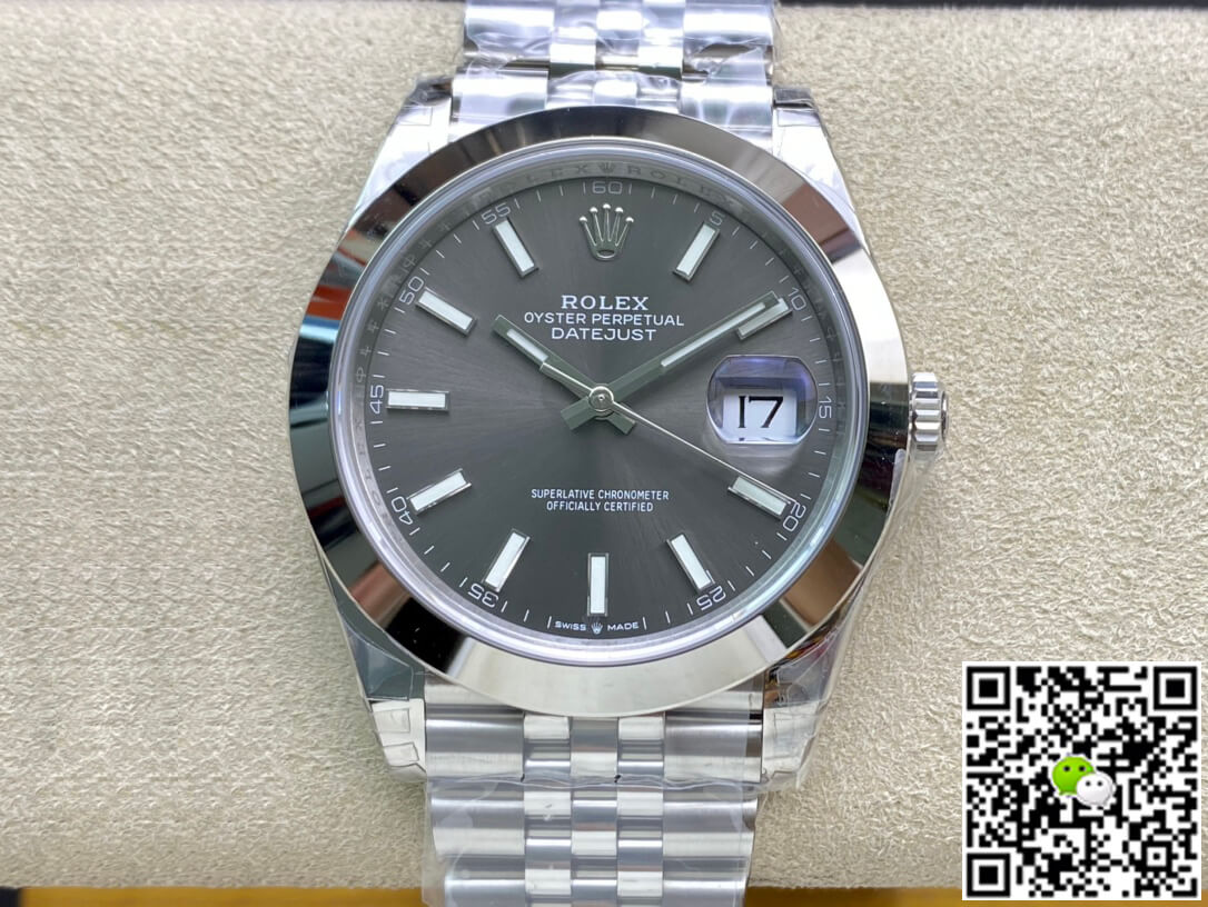 Replica R01ex Datejust M126300-0008 1:1 Best Edition VS Factory Gray Dial