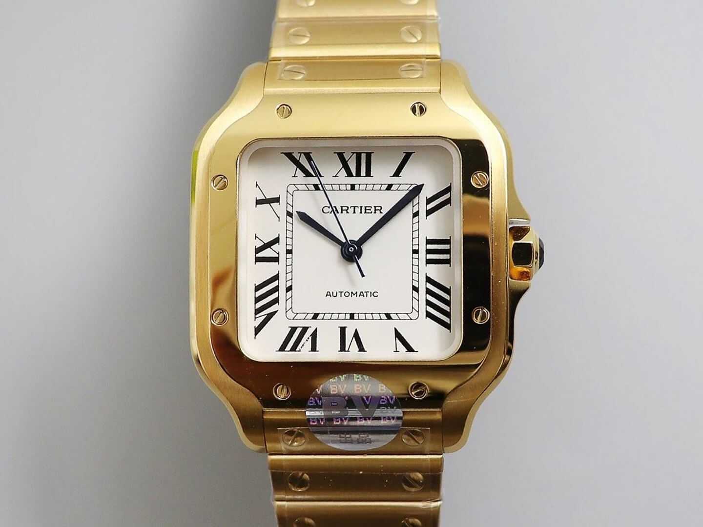 Ca*t1er Watch Rep De Santos W20112Y1 1:1 Best Edition BV Factory White Dial