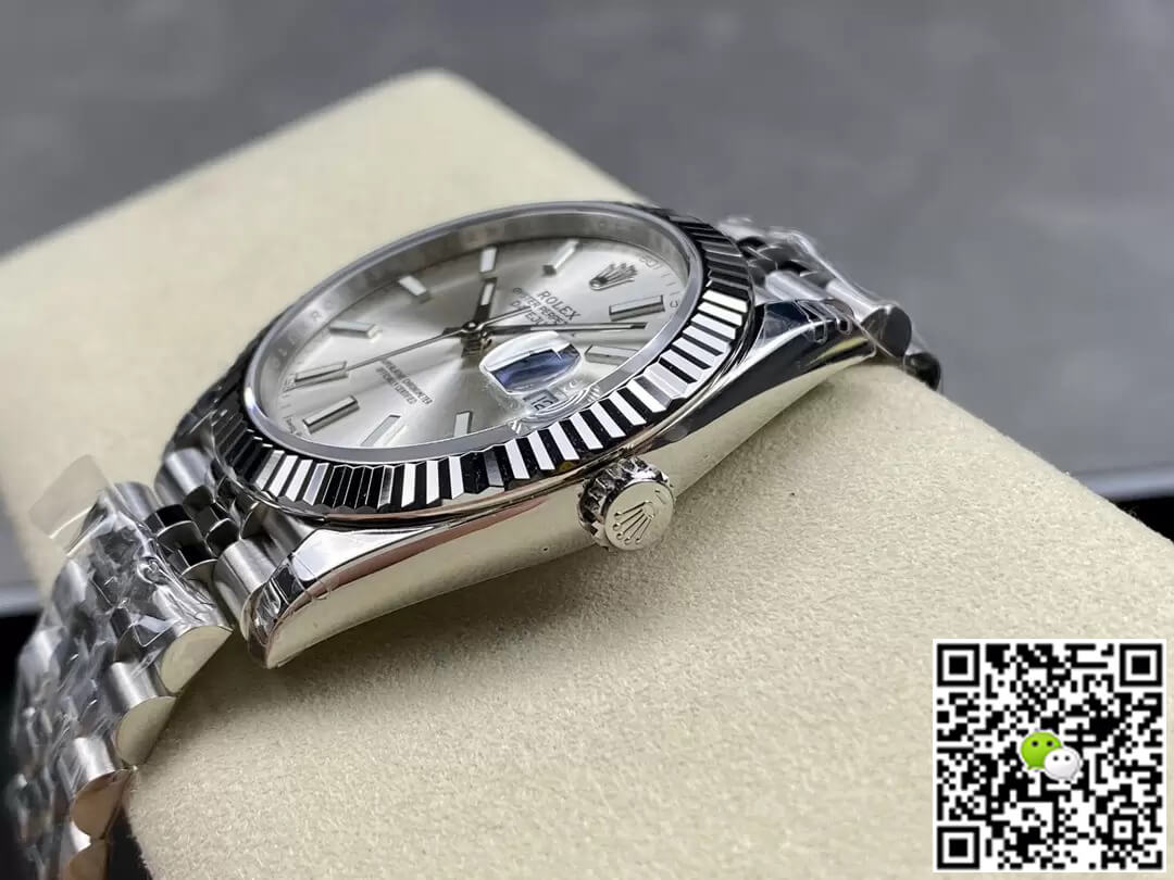 Replica R01ex Datejust M126334-0004 1:1 Best Edition VS Factory Silver Dial