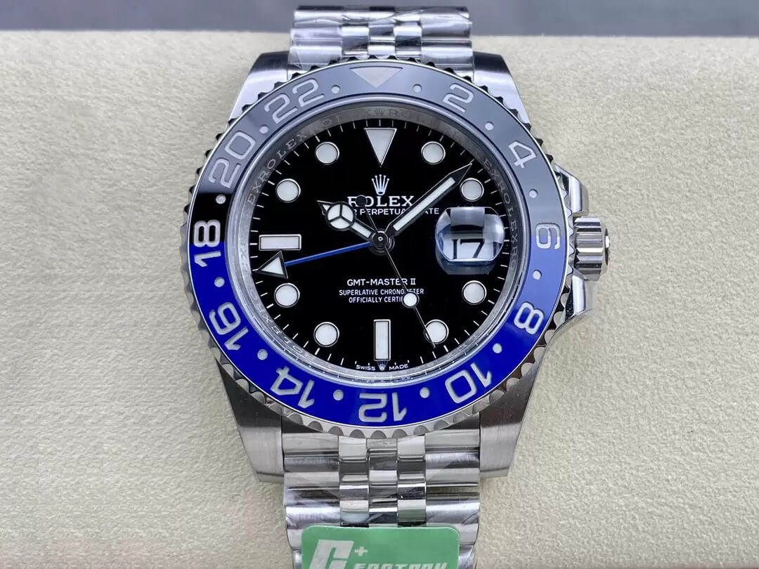 Replica R01ex GMT Master II M126710BLNR-0002 1:1 Best Edition C+ Factory Ceramic Bezel