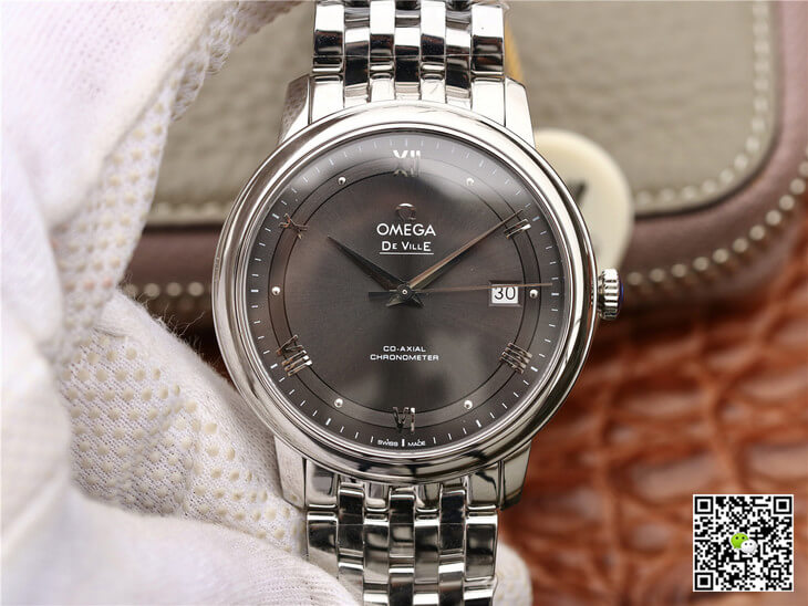 Replica 0me*ga De Ville 424.10.40.20.06.001 1:1 Best Edition MKS Factory Stainless Steel