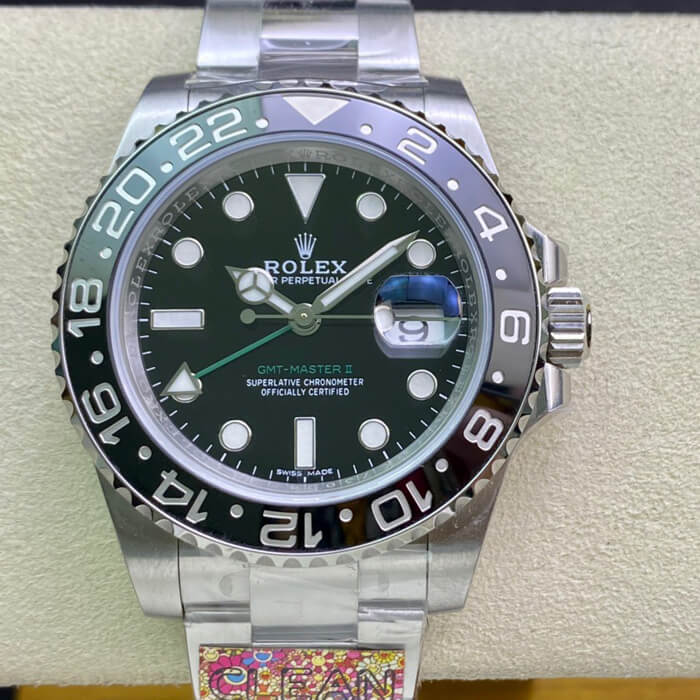 Replica R01ex GMT Master II 116710LN-78200 1:1 Best Edition Clean Factory Black Bezel