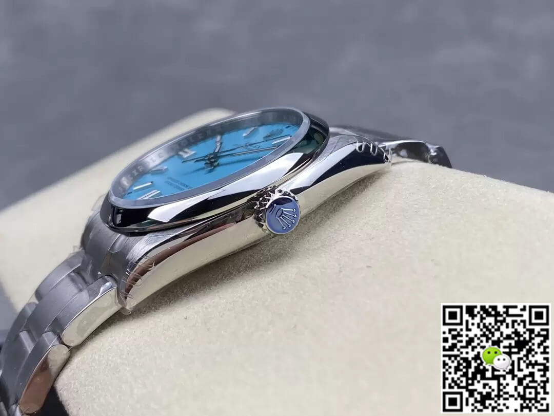 Replica R01ex Oyster Perpetual M126000-0006 36MM 1:1 Best Edition VS Factory Turquoise Blue Dial