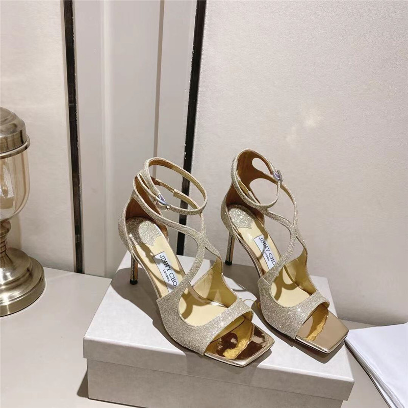 J1m*y Ch00 Paris window custom high heels