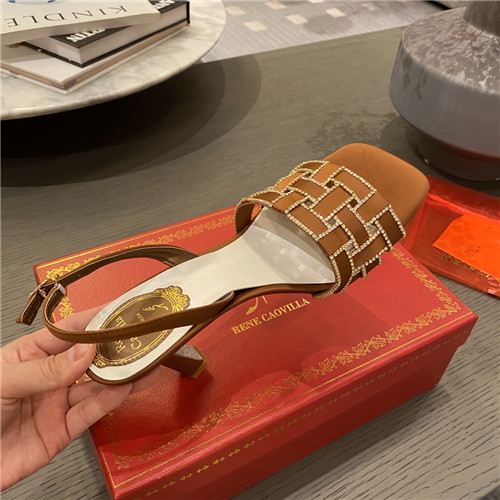 rene caovilla heel sandals