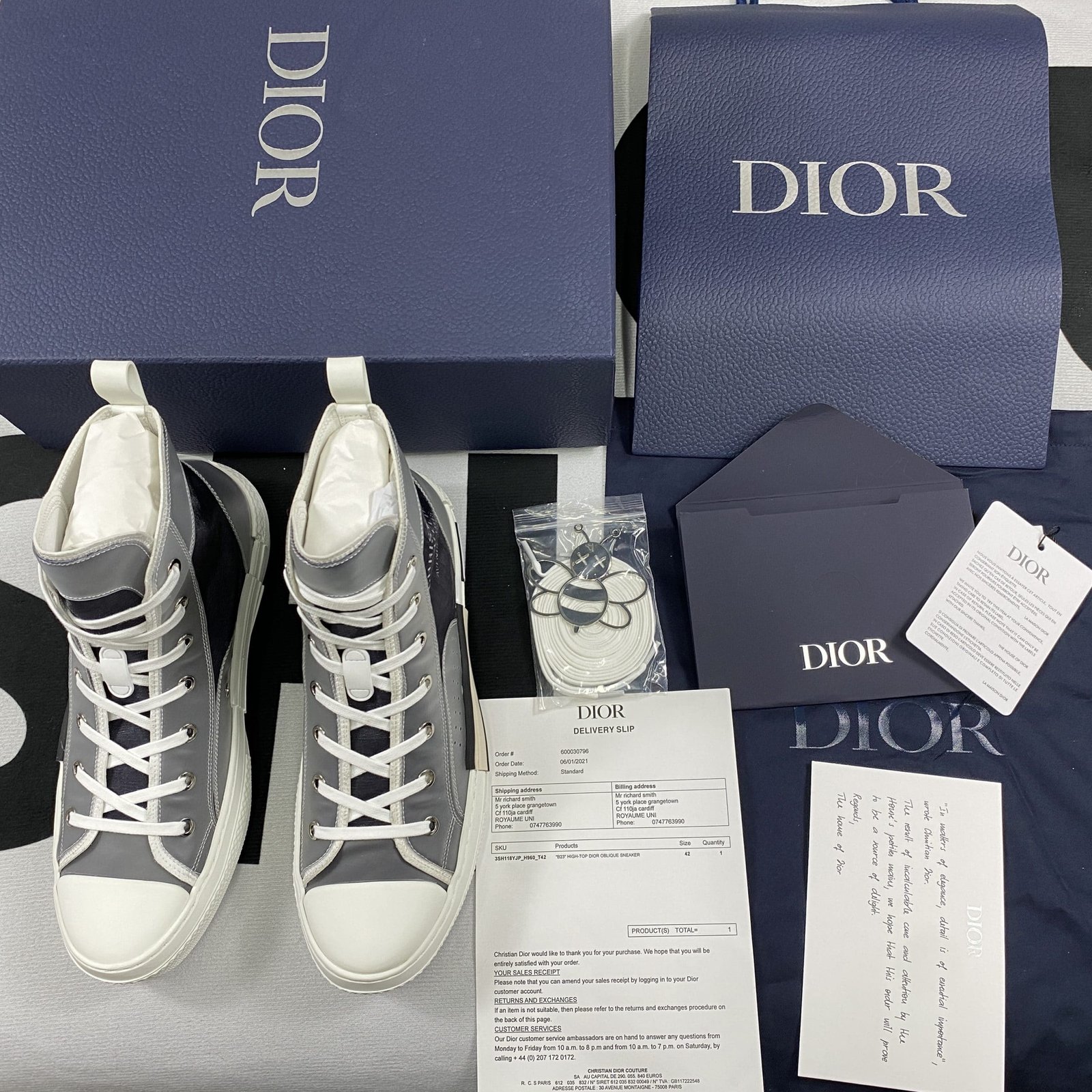 D10r B23 High Top Sneaker 16