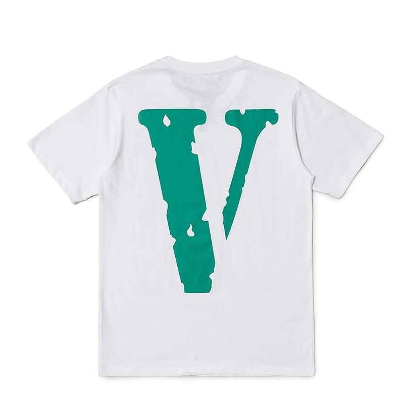 Replica Vlone Green V Staple Tee
