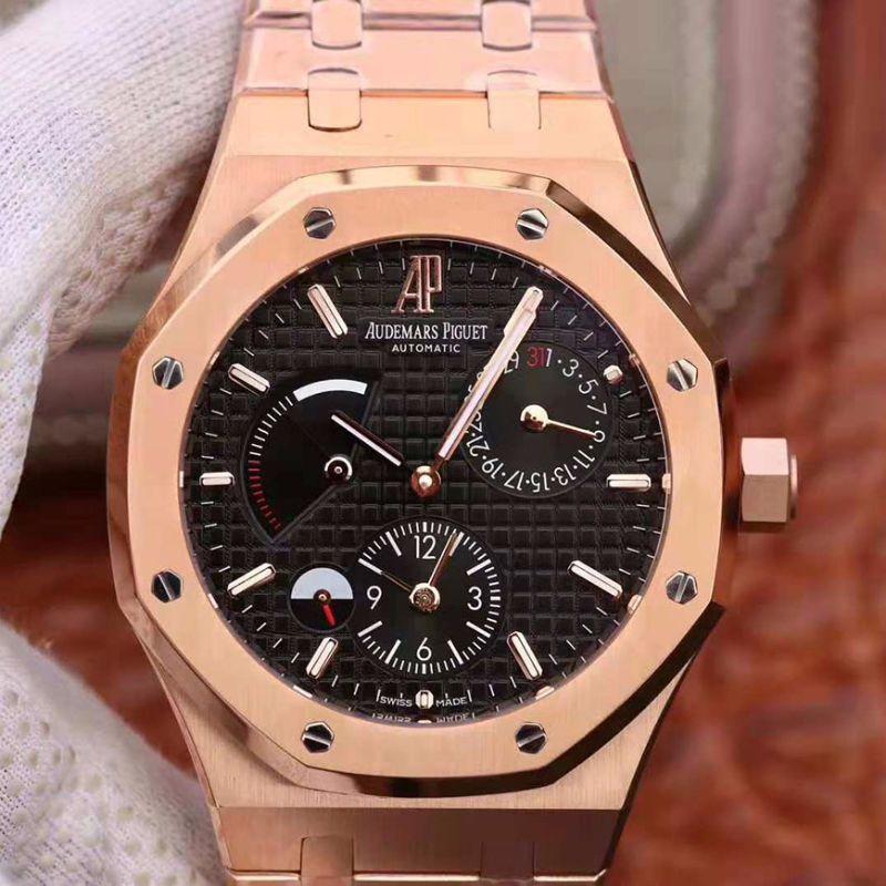 Replica Audemars P1g*et Royal Oak 26120 TWA Factory 1:1 Best Edition Swiss ETA2329 Black Dial
