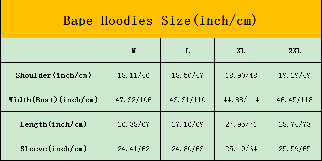 Bape College Hoodie