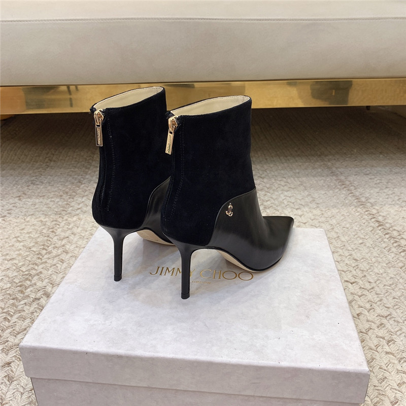 J1m*y Ch00 classic stiletto heeled ankle boots