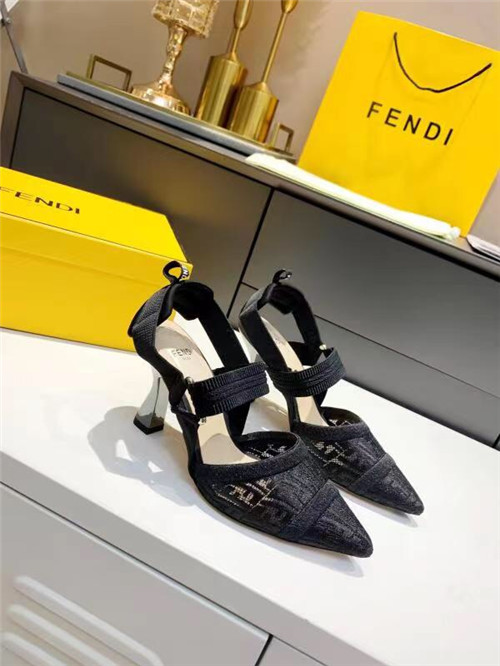 F**di heels sandals