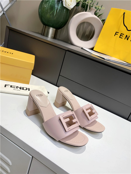 F**di thick heel sandals