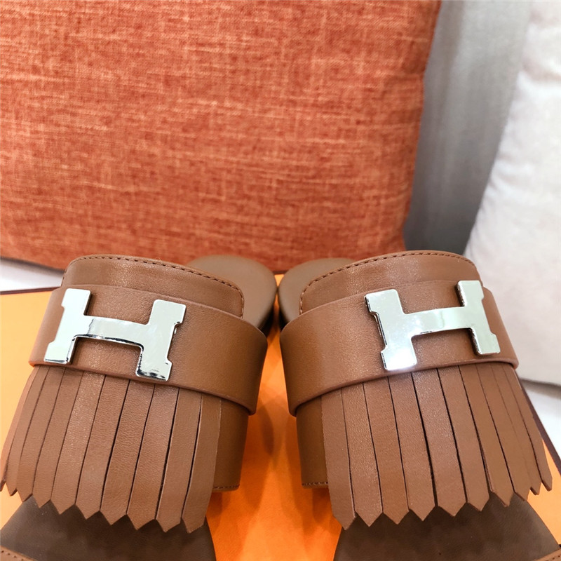 H**me5 H flat slipper sandals