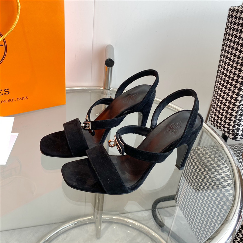 H**me5 Glamor Kelly buckle high-heeled sandals