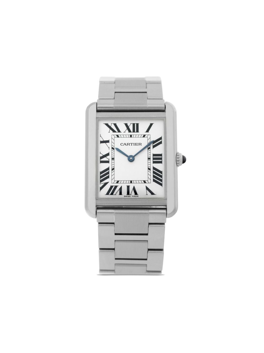 Ca*t1er Replica Tank Solo W5200028 ZF Factory 1:1 Best Edition Swiss ETA9015 White Dial