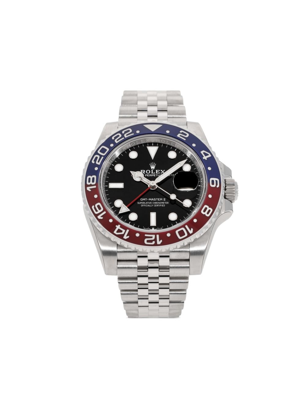 Replica R01ex GMT Master II 126710BLRO-0001 1:1 Best Edition Noob Factory Black Dial Swiss ETA3285