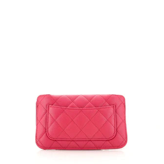 Ch**el Foldable Tote Bag with Chain Quilted Caviar with Printed Nylon